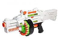 Автомат, Бластер 7019 + 40 пуль Blaze Storm детское оружие, с прицелом, мягкие пули, типа Nerf (Нерф), фото 1