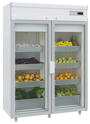 Холодильные шкафы (стеклянная дверь)