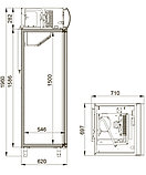 Холодильный шкаф POLAIR DM105-S версия 2,0 (+1...+10), фото 2