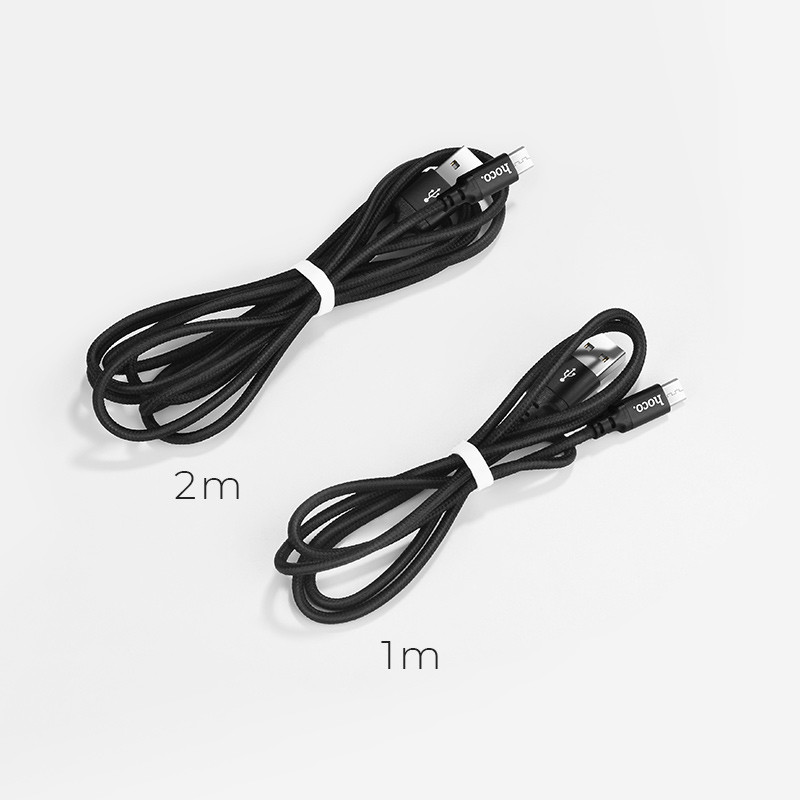 Кабель MicroUSB - USB Hoco X14, 1 м, красный - фото 3 - id-p140991207