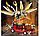 61057 Конструктор PRCK Ninja "Дом Красный дракон", 372 деталей,  Аналог Lego Ninjago, фото 6