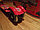 Детский трехколесный самокат ( ТАЧКИ) красный.До 50 кг.Светящиеся колеса 10см, фото 3