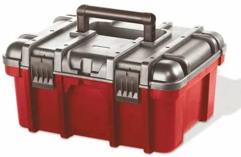 Ящик для инструментов 16" POWER TOOL BOX (Пауэр Тул Бокс), красный/серый - фото 1 - id-p140412059
