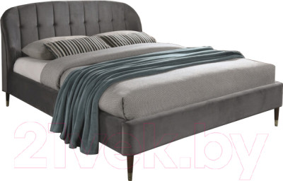 Двуспальная кровать Signal Liguria Velvet 160x200