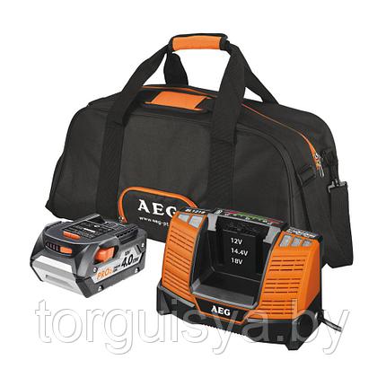 Аккумулятор AEG SET L1840BL с зарядным устройством (в сумке), фото 2