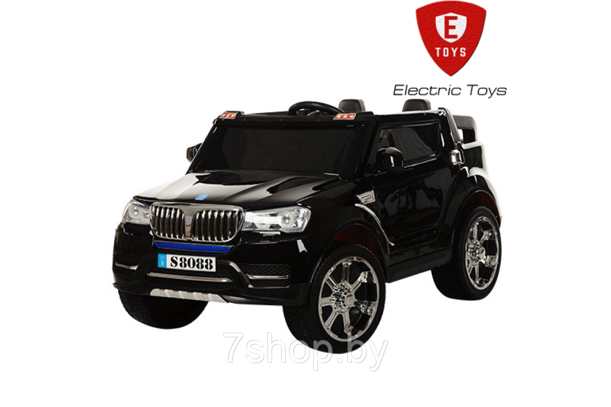 Двухместный детский электромобиль Electric Toys BMW X5 Lux - черная - фото 1 - id-p141029347