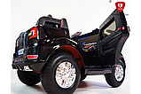 Двухместный детский электромобиль Electric Toys BMW X5 Lux - черная, фото 2