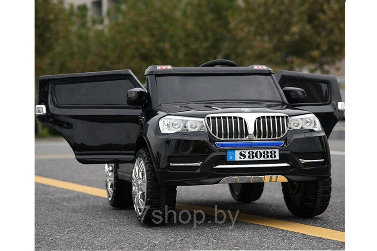 Двухместный детский электромобиль Electric Toys BMW X5 Lux - черная - фото 3 - id-p141029347