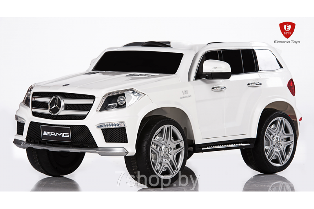 ДЕТСКИЙ ЭЛЕКТРОМОБИЛЬ ELECTRIC TOYS MERCEDES GL63 LUX (ЛИЦЕНЗИЯ)- БЕЛЫЙ