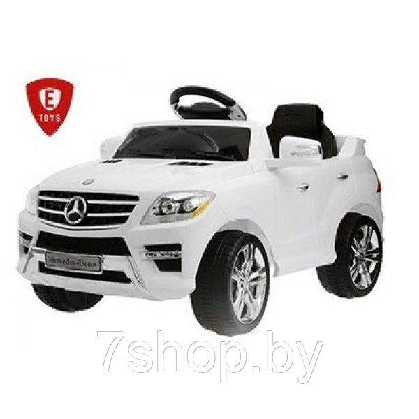 ДЕТСКИЙ ЭЛЕКТРОМОБИЛЬ ELECTRIC TOYS MERCEDES ML350 LUX ЛИЦЕНЗИЯ ЦВЕТ БЕЛЫЙ