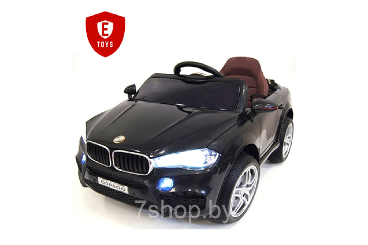 ДЕТСКИЙ ЭЛЕКТРОМОБИЛЬ ELECTRIC TOYS BMW Х3 LUX ЦВЕТ ЧЕРНЫЙ