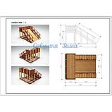Зимняя деревянная игровая горка Савушка Зима - 4, фото 4