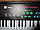 Детский электронный синтезатор 64 см пианино с микрофоном арт.3738S 37 KEy Electronic Keyboard, фото 2