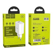 Сетевое зарядное устройство Hoco C61A (1 USB:5V 2,1A) цвет: белый, фото 3