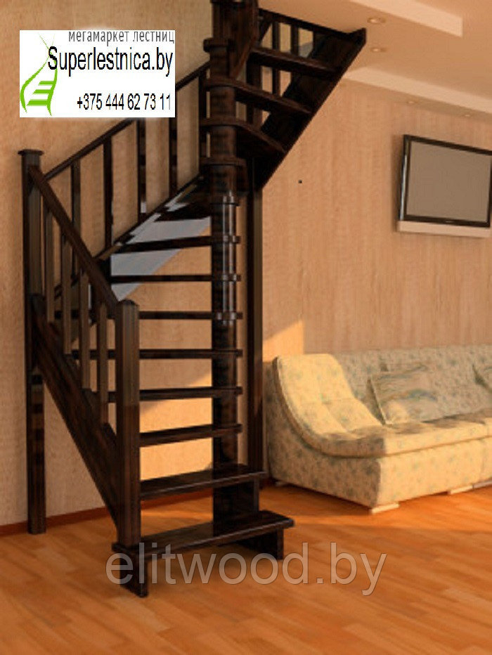 Винтовая лестница К-005м2 - фото 1 - id-p5750781