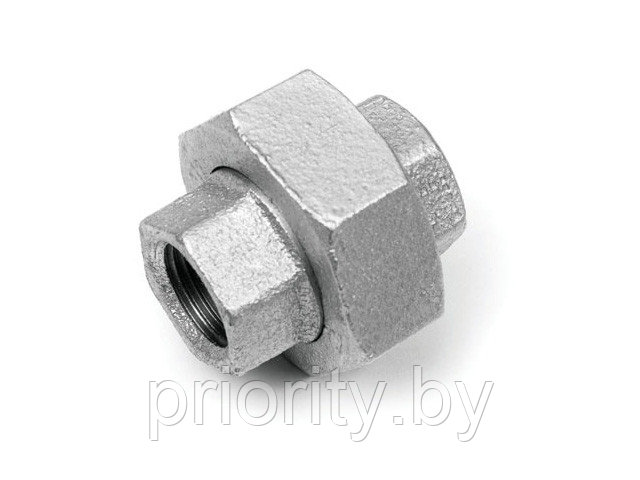 Американка конусная вн.-вн. 1/2" оцинкованн. TITAN (Livarna TITAN) - фото 1 - id-p141124443