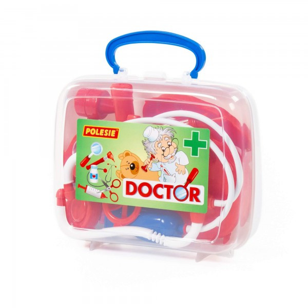 Детский игрушечный набор доктора №3 (в чемоданчике) арт. 56559 Полесье - фото 1 - id-p141127038