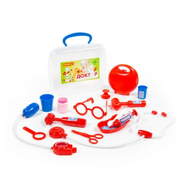 Детский игрушечный набор доктора №3 (в чемоданчике) арт. 56559 Полесье - фото 5 - id-p141127038