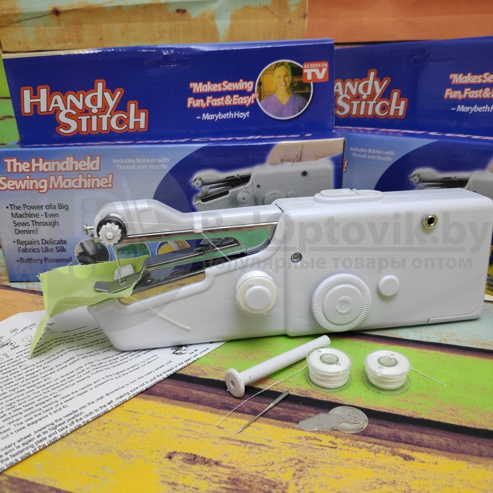 Портативная швейная машинка Хэнди Стич (Handy Stitch) - фото 2 - id-p109390270