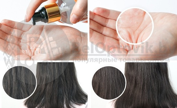 Эссенция для для восстановления повреждённых и сухих волос с коллагеном Elizavecca CER-100 Hair Muscle Essence - фото 2 - id-p121979643