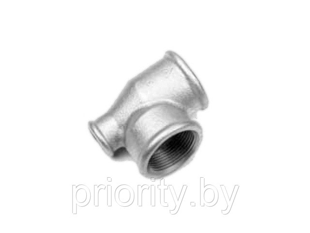 Тройник ред. 1 1/4"х1 1/4"х3/4" оцинкованн. TITAN (Livarna TITAN) - фото 1 - id-p141124929