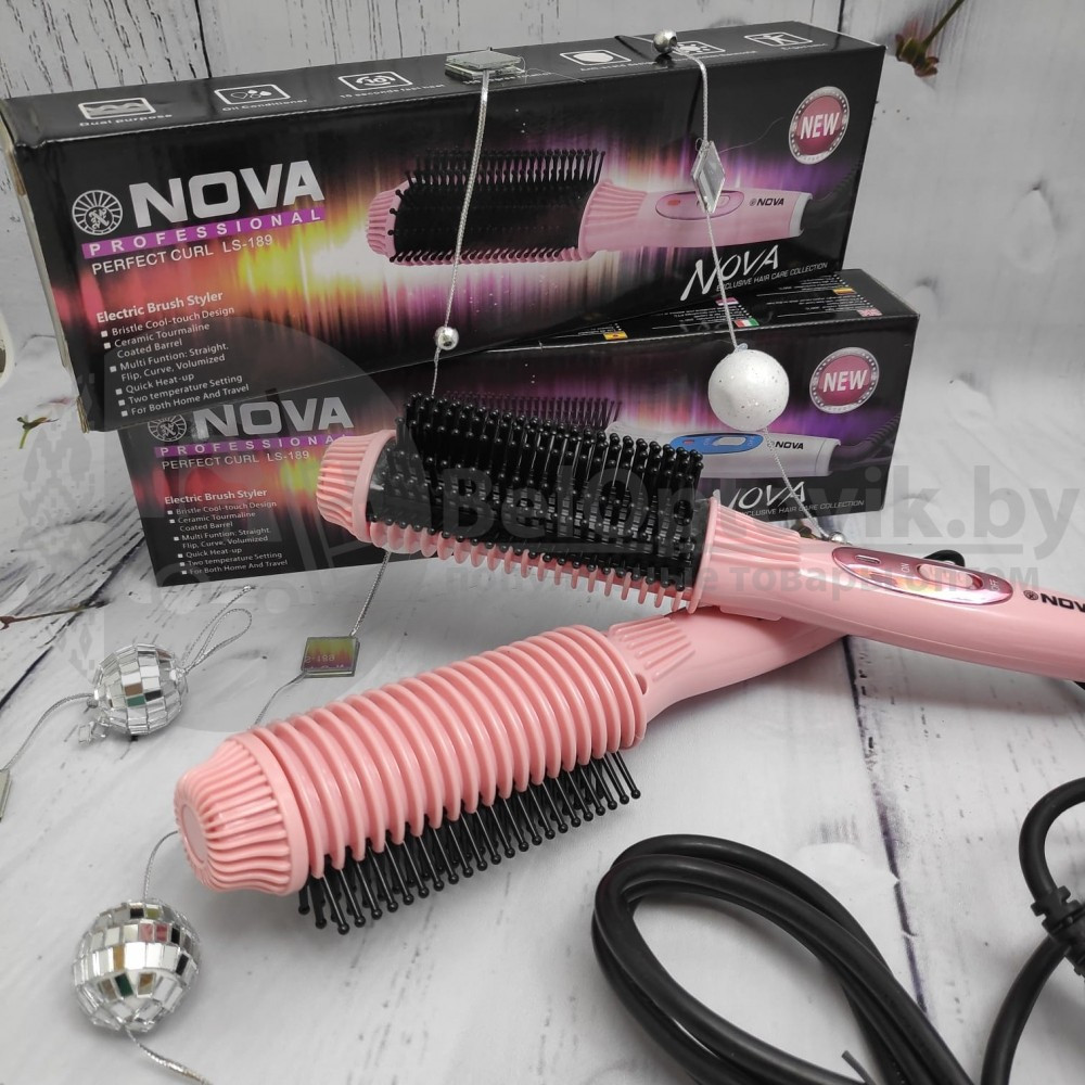 Расческа для выпрямления волос и создания волн Nova Professional Perfect Curl LS-189 - фото 2 - id-p109394004