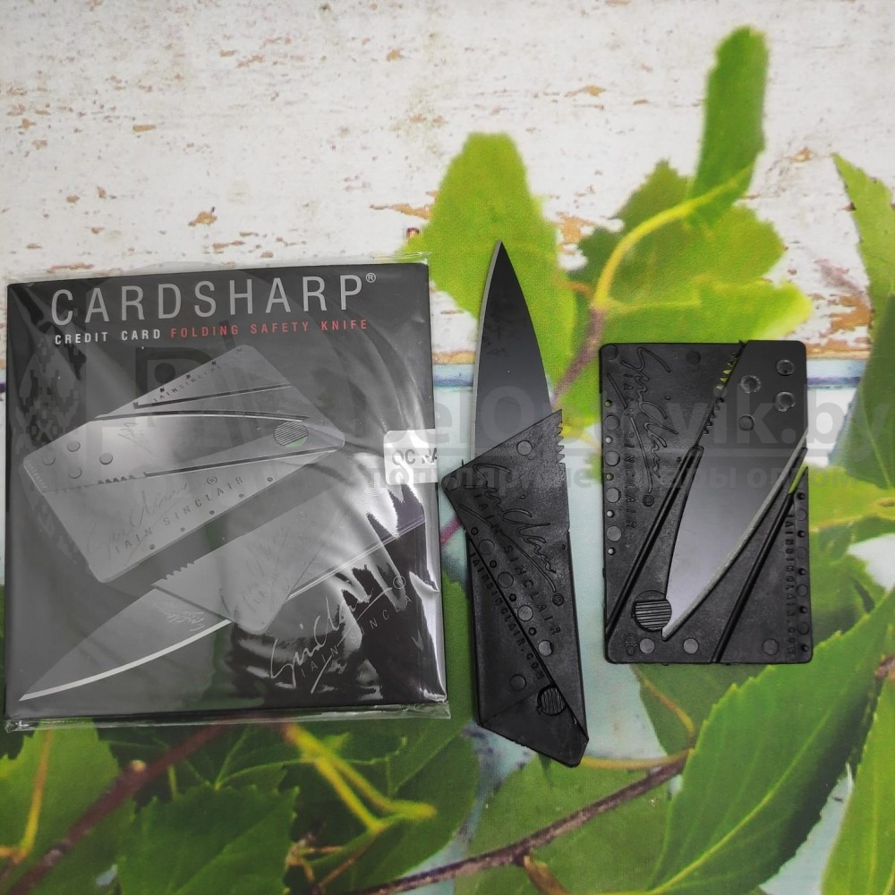 Складной нож-кредитка CardSharp2 Упаковка картонная коробка - фото 5 - id-p109394961