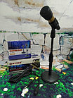 Универсальный настольный держатель для ручного микрофона Microphone Stands F-3, фото 3