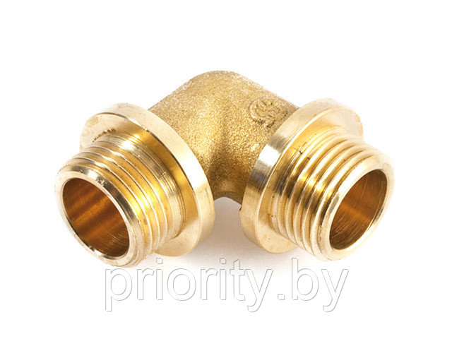 Колено нар.- нар. 1/2" с ограничителем General Fittings