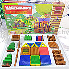 Магнитный конструктор Magformers Log House Set Бревенчатый дом,  87 деталей, фото 4