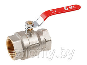 Кран шаровый 1 1/2" вн.-вн. ручка PN25 AV Engineering