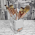 Набор кистей Premium класса с подставкой BH Signature Rose Gold  13 (кистей) Piece Brush Set Стильный чёрный с, фото 3