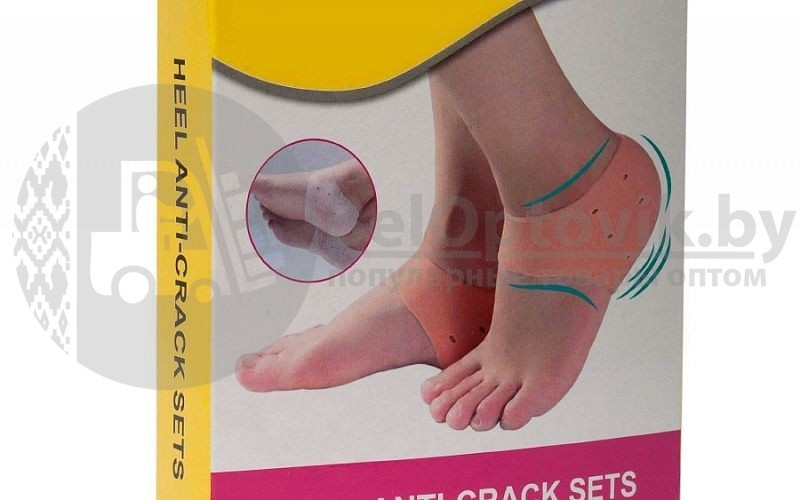 Силиконовые носочки для пяток Scholl Heel Anti-Crack Sets - фото 5 - id-p109390132