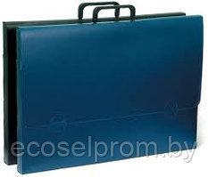 Папка-портфель  A3  С-25/295  формата А3 (синий)