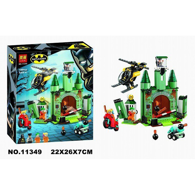 Конструктор Lari Super Heroes 11349 Бэтмен и побег Джокера (аналог Lego Super Heroes 76138) 195 деталей - фото 2 - id-p141159276