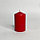 Свеча Красная цилиндрическая 10см, фото 2