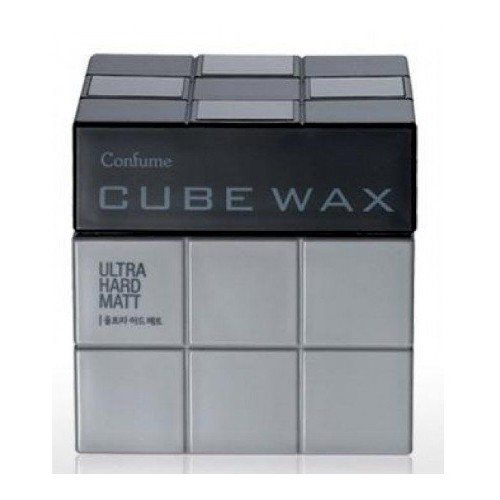 Воск для укладки волос WELCOS Confume Cube Wax Ultra Hard Matt, 80 мл