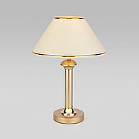 Настольная лампа с абажуром 60019/1 перламутровое золото