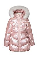Детская для девочек зимняя розовая куртка Bell Bimbo 193007 св.розовый 104-56р.