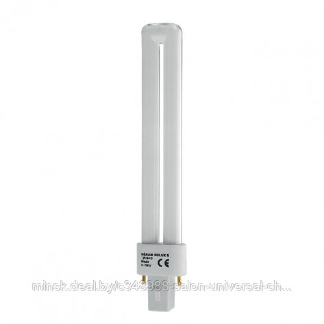 Лампа люминисцентная Osram Delux S 9W 4000K 600lm G23, фото 2