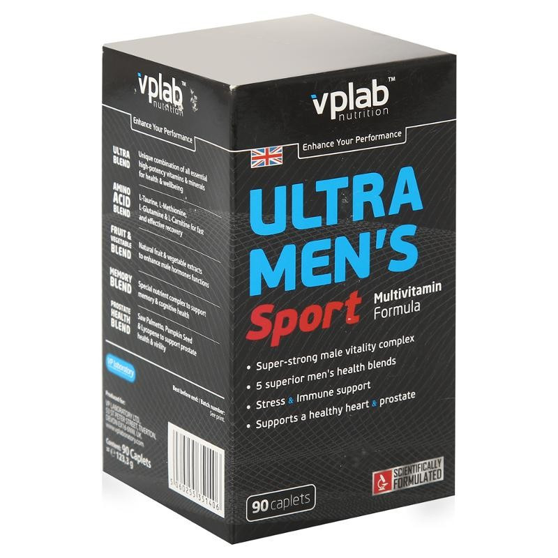 Витамины VPLab Ultra Men's Sport Multivitamin 90капс - фото 1 - id-p141250787