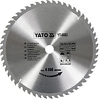 Диск пильный по дереву 350/30 54T "Yato" YT-6082