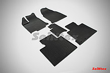 Коврики в салон Seintex "СЕТКА" FORD EDGE, 2011-, с перемычкой
