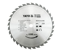 Диск пильный по дереву 400/30 32T "Yato" YT-6085