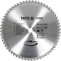 Диск пильный по дереву 400/30 60T "Yato" YT-6086