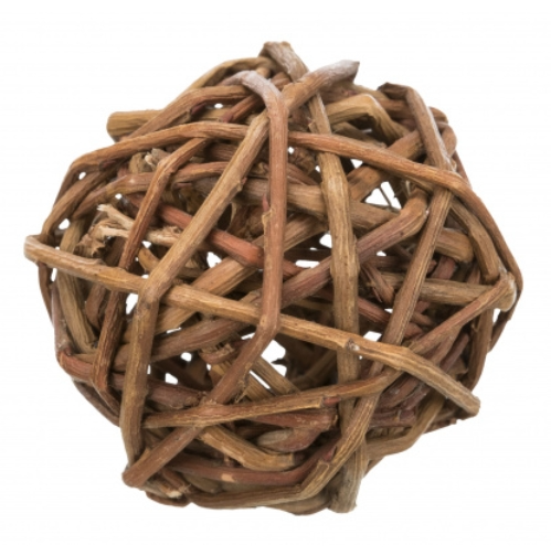 Игрушка для грызунов "TRIXIE" "Плетеный мяч" 6 см (61941) - фото 1 - id-p135113678