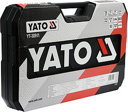 Набор инструментов 79 предметов 1/2",1/4" YATO YT-38911, фото 3