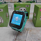 Детские умные часы SMART BABY S4 с функцией телефона Голубые с белым, фото 4