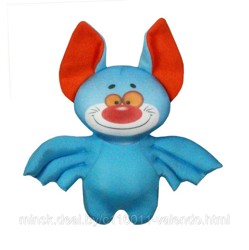 Антистрессовая игрушка "Летучая мышь Шиша", 36*36 см
