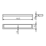 Полотенцедержатель 1-ый 45 см (30001D), фото 3